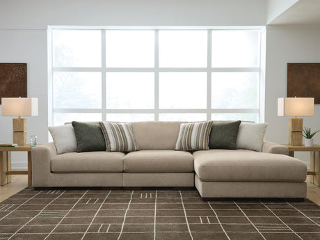 Linenhause Dune 3-Piece Sectional Sofa Chaise by Ashley at Eve Furniture
