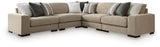 Linenhause Dune 5-Piece Sectional by Ashley at Eve Furniture