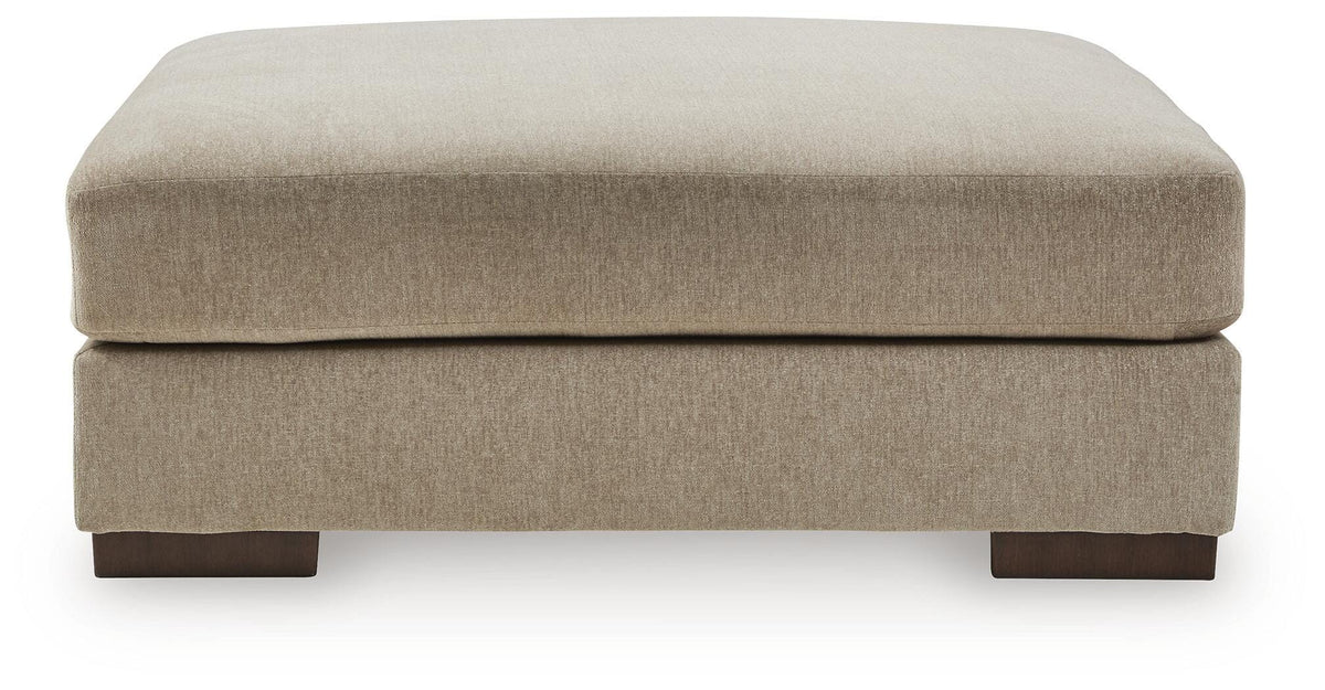 Linenhause Dune Oversized Accent Ottoman by Ashley at Eve Furniture