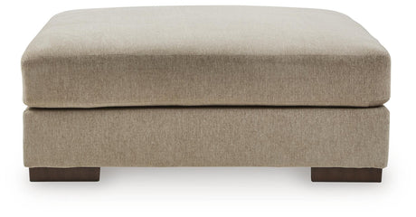 Linenhause Dune Oversized Accent Ottoman by Ashley at Eve Furniture