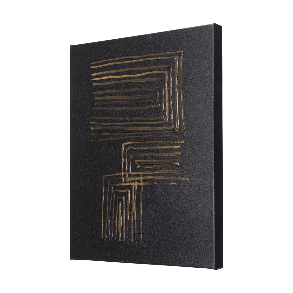 Lines I by Mercana Studio a Hand Embellished Textured Canvas by Mercana at Eve Furniture