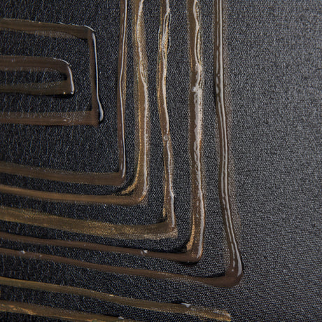 Lines I by Mercana Studio a Hand Embellished Textured Canvas by Mercana at Eve Furniture
