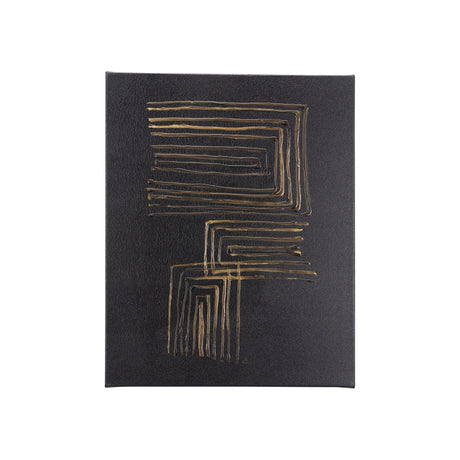 Lines I by Mercana Studio a Hand Embellished Textured Canvas by Mercana at Eve Furniture