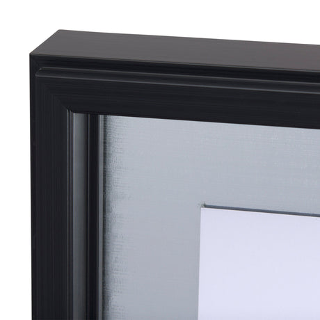 Lines I by Mercana Studio a Hand Embellished Textured Framed Art Print Matted under Glass by Mercana at Eve Furniture
