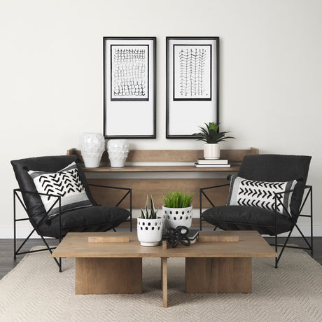Lines I by Studio M a handmade Original Framed Artwork under Glass by Mercana at Eve Furniture
