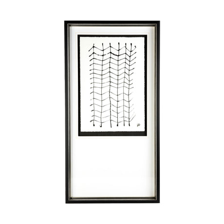Lines I by Studio M a handmade Original Framed Artwork under Glass by Mercana at Eve Furniture