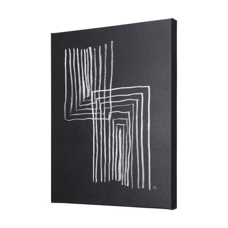 Lines II by Mercana Studio a Hand Embellished Textured Canvas by Mercana at Eve Furniture