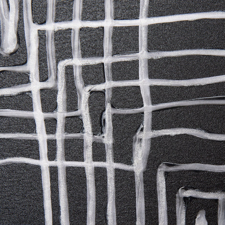 Lines II by Mercana Studio a Hand Embellished Textured Canvas by Mercana at Eve Furniture