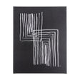 Lines II by Mercana Studio a Hand Embellished Textured Canvas by Mercana at Eve Furniture