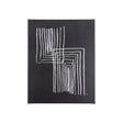 Lines II by Mercana Studio a Hand Embellished Textured Canvas by Mercana at Eve Furniture
