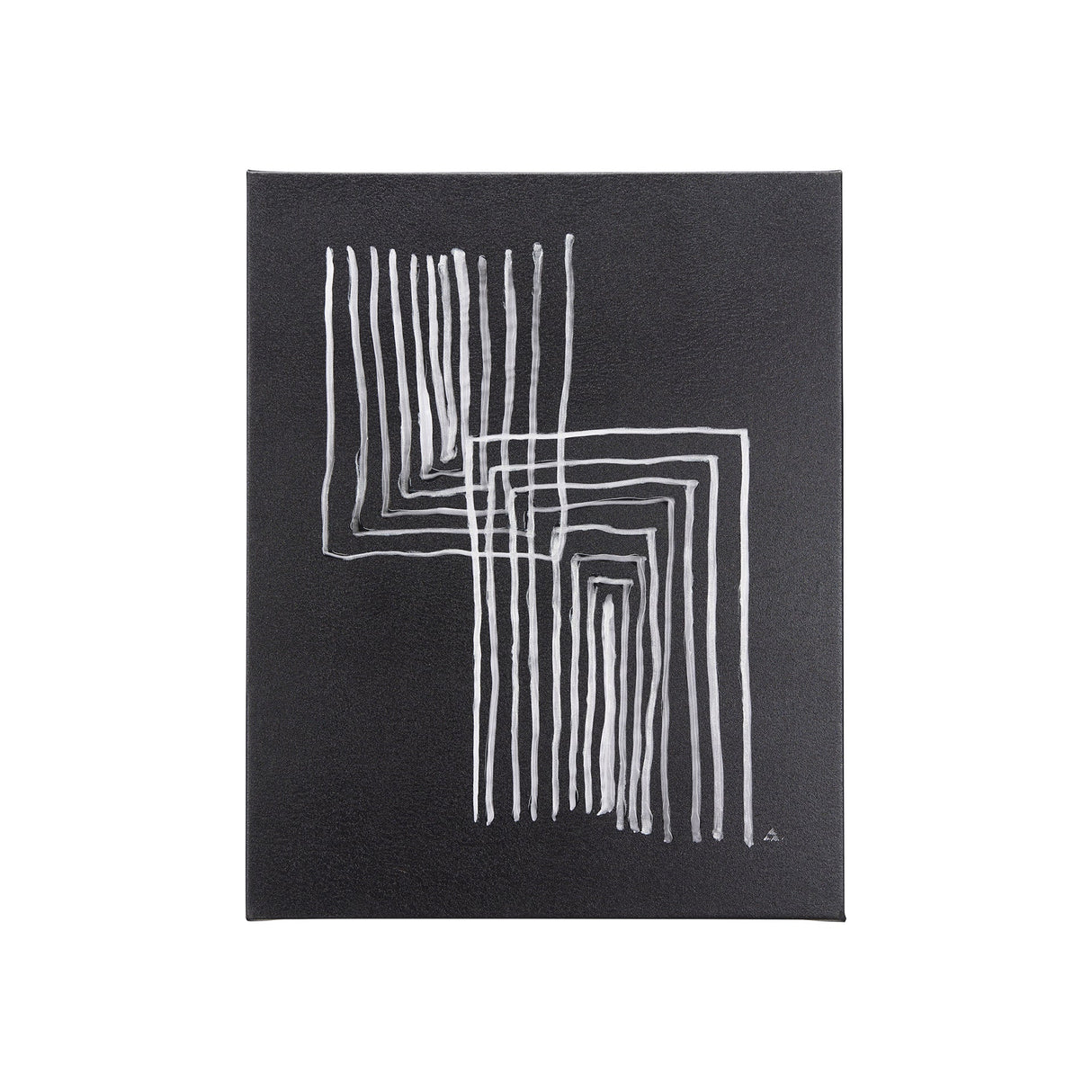 Lines II by Mercana Studio a Hand Embellished Textured Canvas by Mercana at Eve Furniture