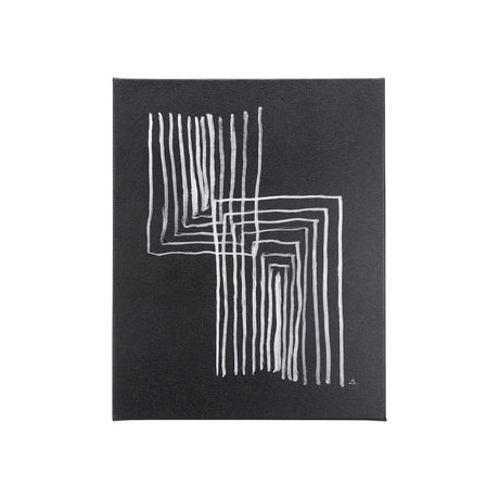 Lines II by Mercana Studio a Hand Embellished Textured Canvas by Mercana at Eve Furniture