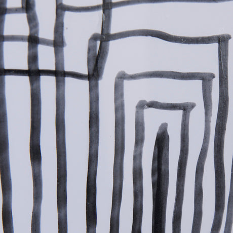 Lines II by Mercana Studio a Hand Embellished Textured Framed Art Print Matted under Glass by Mercana at Eve Furniture