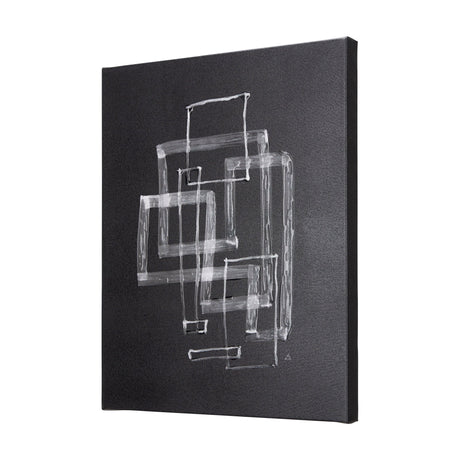 Lines III by Mercana Studio a Hand Embellished Textured Canvas by Mercana at Eve Furniture