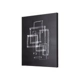 Lines III by Mercana Studio a Hand Embellished Textured Canvas by Mercana at Eve Furniture