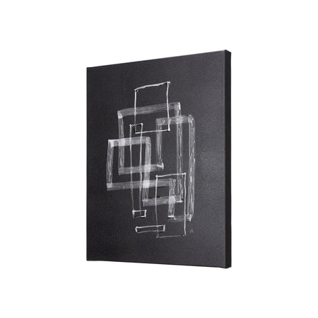 Lines III by Mercana Studio a Hand Embellished Textured Canvas by Mercana at Eve Furniture