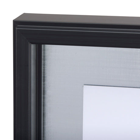 Lines III by Mercana Studio a Hand Embellished Textured Framed Art Print Matted under Glass by Mercana at Eve Furniture