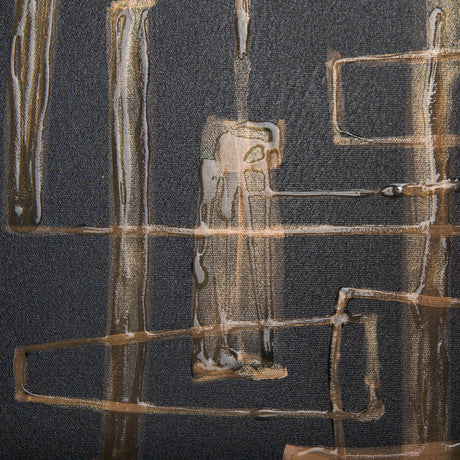 Lines IV by Mercana Studio a Hand Embellished Textured Canvas by Mercana at Eve Furniture