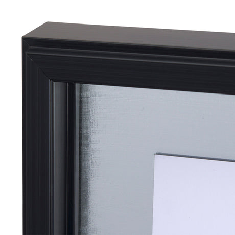 Lines IV by Mercana Studio a Hand Embellished Textured Framed Art Print Matted under Glass by Mercana at Eve Furniture
