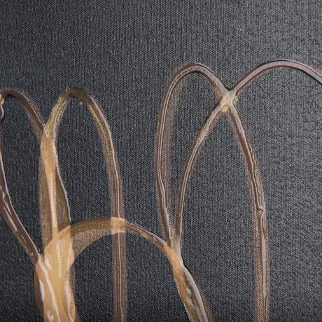 Lines V by Mercana Studio a Hand Embellished Textured Canvas by Mercana at Eve Furniture