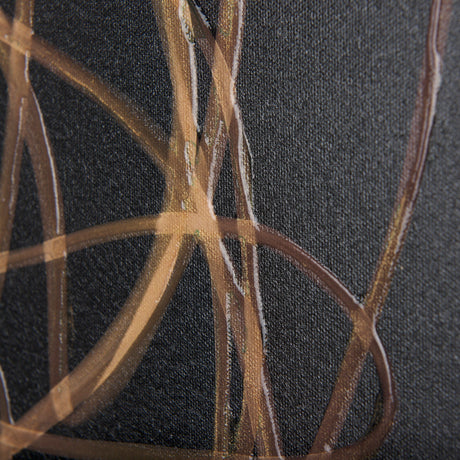 Lines V by Mercana Studio a Hand Embellished Textured Canvas by Mercana at Eve Furniture