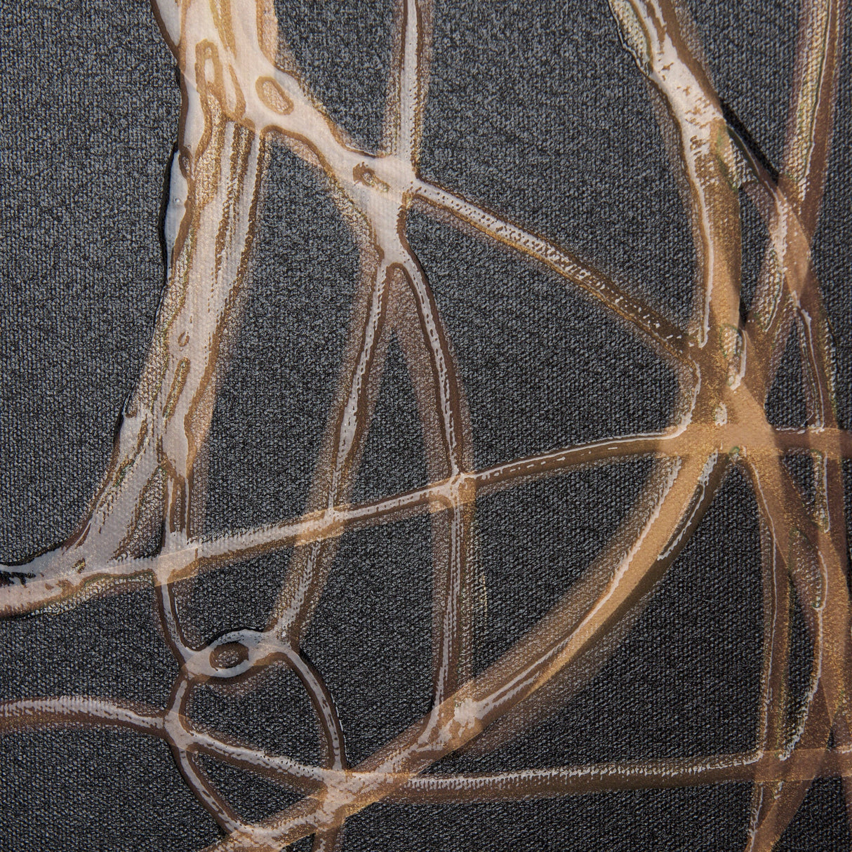 Lines V by Mercana Studio a Hand Embellished Textured Canvas by Mercana at Eve Furniture