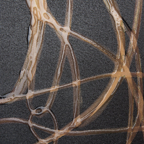 Lines V by Mercana Studio a Hand Embellished Textured Canvas by Mercana at Eve Furniture