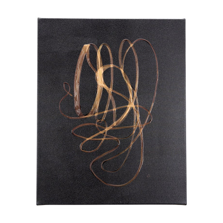 Lines V by Mercana Studio a Hand Embellished Textured Canvas by Mercana at Eve Furniture