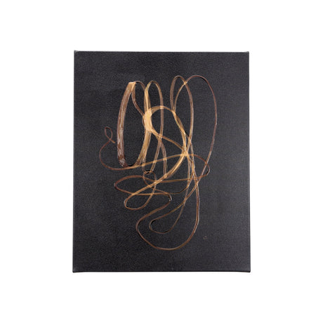 Lines V by Mercana Studio a Hand Embellished Textured Canvas by Mercana at Eve Furniture