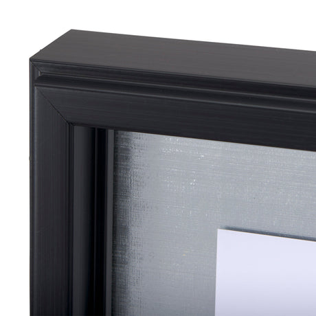 Lines V by Mercana Studio a Hand Embellished Textured Framed Art Print Matted under Glass by Mercana at Eve Furniture