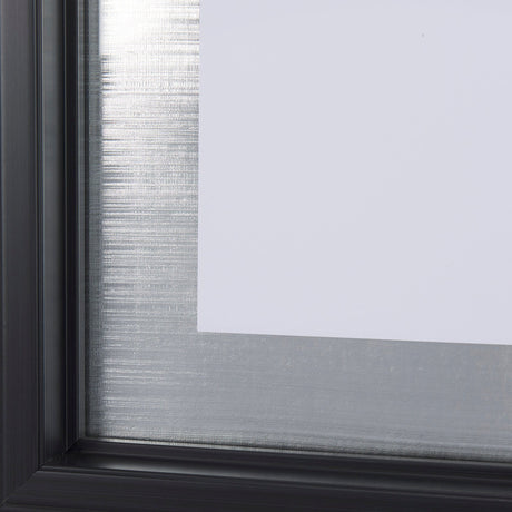 Lines V by Mercana Studio a Hand Embellished Textured Framed Art Print Matted under Glass by Mercana at Eve Furniture