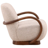 Linfield Chair, Fawn by Dovetail at Eve Furniture