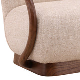 Linfield Chair, Fawn by Dovetail at Eve Furniture
