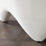 Link Elite Ivory Fabric Accent Arm Chair by Diamond Sofa at Eve Furniture