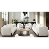 Link Elite Ivory Fabric Accent Arm Chair by Diamond Sofa at Eve Furniture