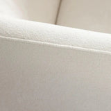 Link Elite Ivory Fabric Accent Arm Chair by Diamond Sofa at Eve Furniture