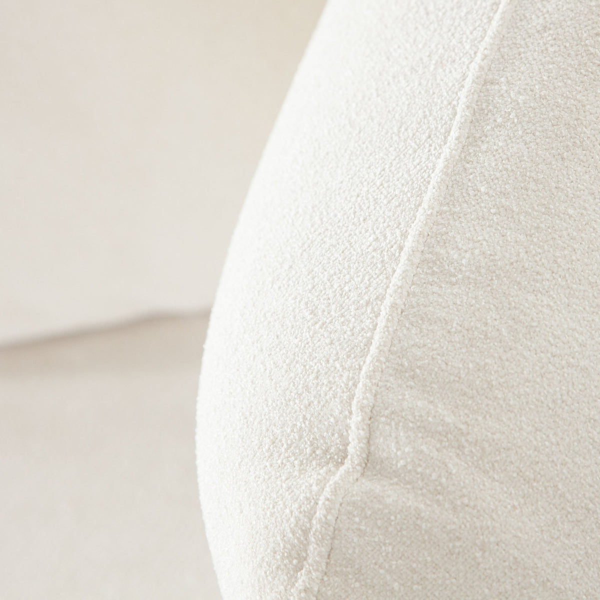 Link Sofa In Elite Ivory Fabric with Wood Leg by Diamond Sofa at Eve Furniture