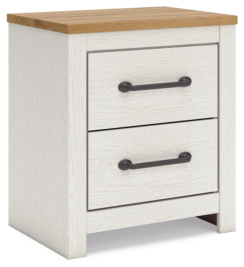 Linnocreek Two-tone Nightstand