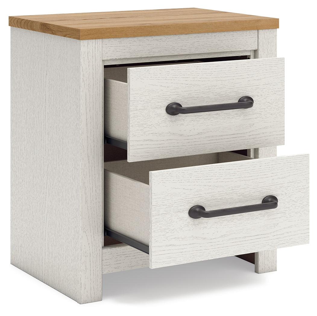 Linnocreek Two-tone Nightstand