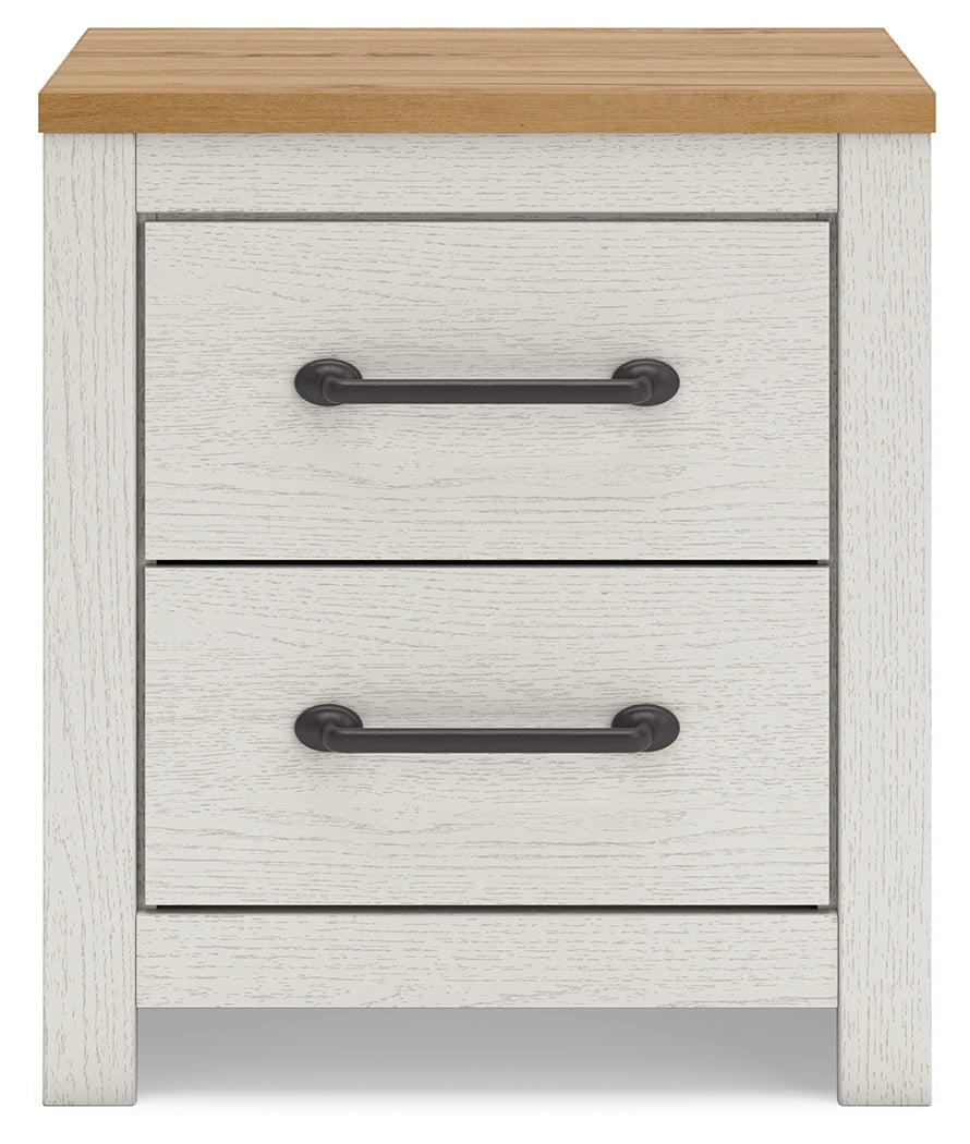 Linnocreek Two-tone Nightstand