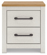 Linnocreek Two-tone Nightstand