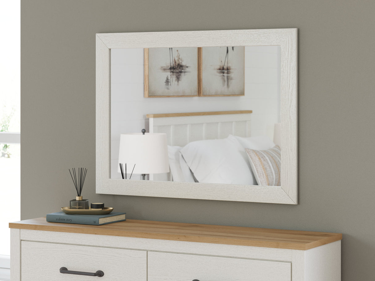 Linnocreek White Bedroom Mirror