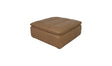 Lino Ottoman Tan Leather by Moe's Home at Eve Furniture