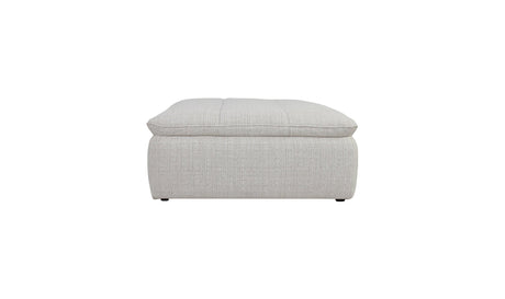Lino Ottoman Textured Oat by Moe's Home at Eve Furniture