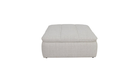 Lino Ottoman Textured Oat by Moe's Home at Eve Furniture