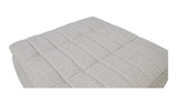 Lino Ottoman Textured Oat by Moe's Home at Eve Furniture
