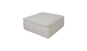 Lino Ottoman Textured Oat by Moe's Home at Eve Furniture