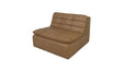 Lino Slipper Chair Tan Leather by Moe's Home at Eve Furniture