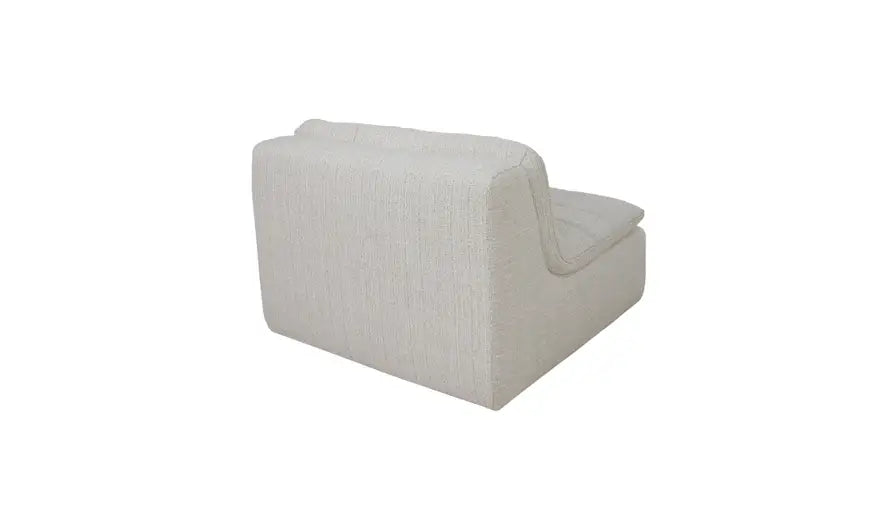 Lino Slipper Chair Textured Oat by Moe's Home at Eve Furniture
