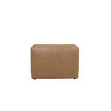 Lino Tan Leather Slipper Chair by Moe's Home at Eve Furniture